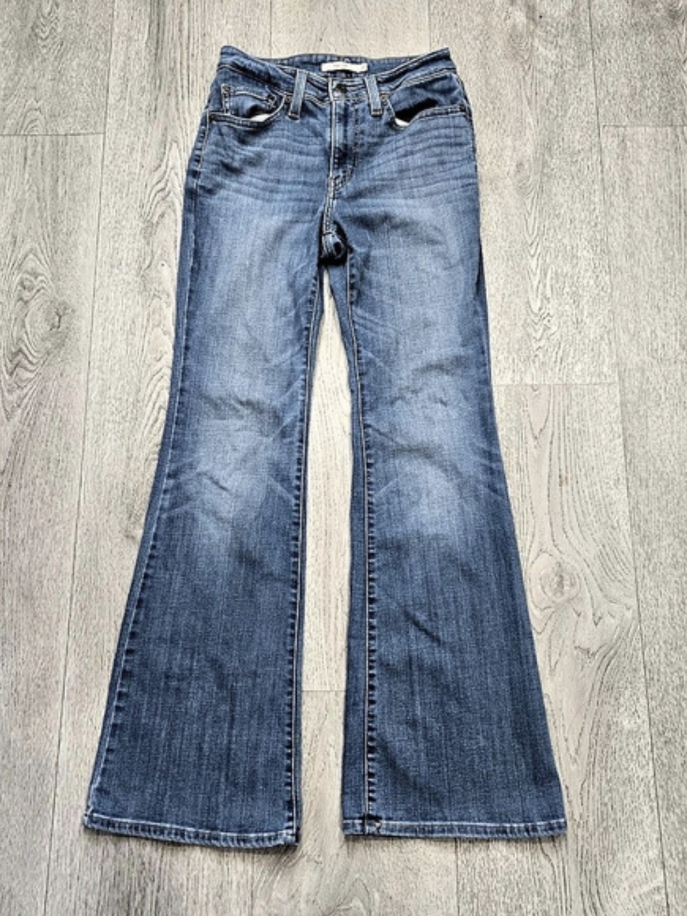 Levi's 726 High-Rise Flare Jeans Blue Waist 27